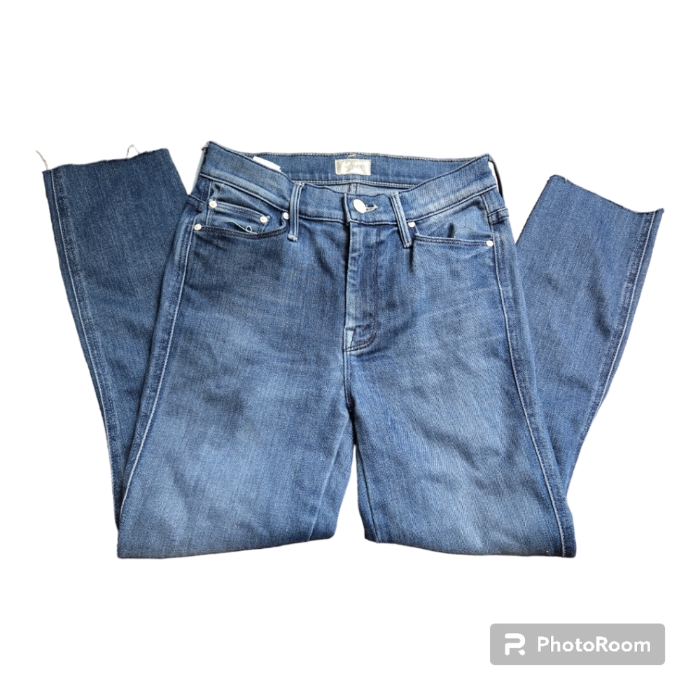 COPY - MOTHER Jeans The Vamp Fray Crack the Whip Sz 25